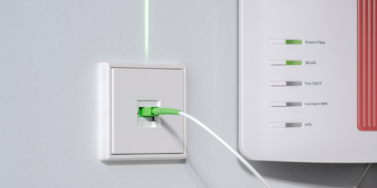 Die neuen Glasfaser-Anschlussdosen bei Gebäudeleittechnik Lehnin Udo Mosler GmbH & Co. KG in Kloster Lehnin